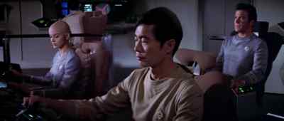 Thrusters ahead, Mr. Sulu. - Star Trek: The Motion Picture