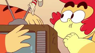 -[thud]
-All right, Lion-O, - ThunderCats Roar
