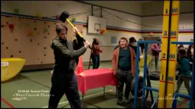 - [thud]
- [bell rings] - Field Day