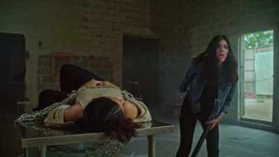 -[thudding]
-[attacker grunting] - My Daughter's Deadly Roommates