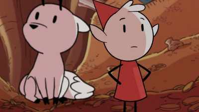 [thudding footstep] - Hilda