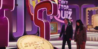 [thudding] - Quiz Lady