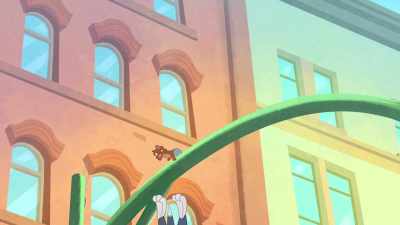 -[thuds] -[bangs] - Tom and Jerry in New York
