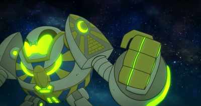 -(thuds)
-(clangs) - Legend of the Three Caballeros