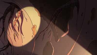 -[thuds]
-[Frida screams] - Hilda