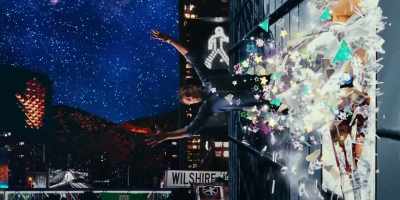 - [thuds]
- [glass shatters] - Mr. Corman