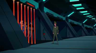 - (THUDS)
- (GRUNTS) - Justice League Action