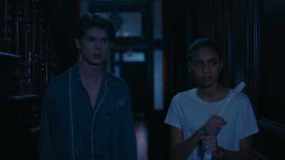 - [THUDS]
- [HOUSE CREAKS] - The Curious Case of Dolphin Bay
