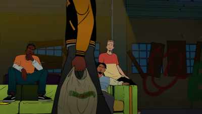 - [thug] You ain't gettin' a tip, kid.
- [thugs laughing] - Your Friendly Neighborhood Spider-Man