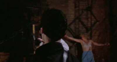 (thugs chuckle)
(thugs chattering) - New York Ninja