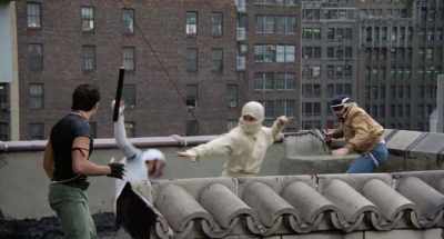 (thugs grunt and moan in pain) - New York Ninja