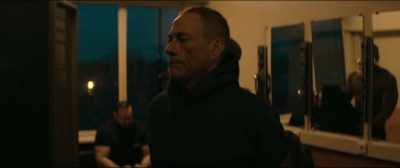 THUMPING MUSIC PLAYS
- CROWD CHEERS AND SCREAMS - The Bouncer