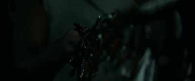 [thumping sounds] - His House