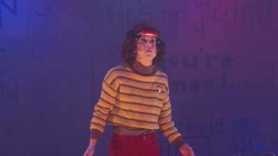 (thunder cracks)
(Ruth screams) - Nerdy Prudes Must Die