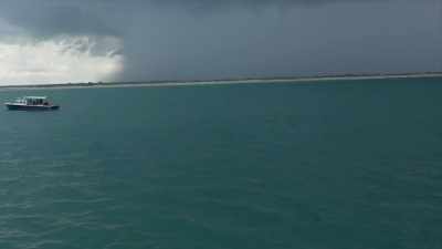 (thunder crashes, rumbles) - Beyond Oak Island