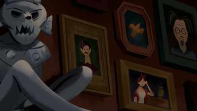 [ Thunder crashes ] - Victor and Valentino