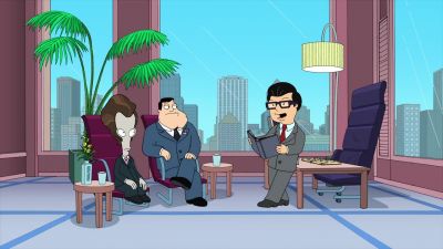 (thunder crashes) - American Dad!