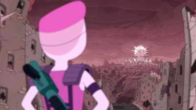 [ Thunder crashes ] - Adventure Time: Fionna & Cake