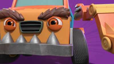 [thunder crashes] - Mighty Monsterwheelies