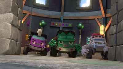 [thunder crashes] - Mighty Monsterwheelies