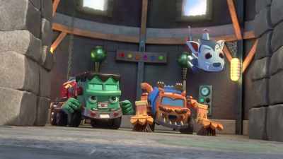 [thunder crashes] - Mighty Monsterwheelies