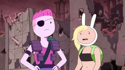 [ Thunder crashes ]
Vampire King? - Adventure Time: Fionna & Cake