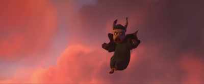 [thunder crashing]
Ow, ow, ow. Ow! - Hitpig!