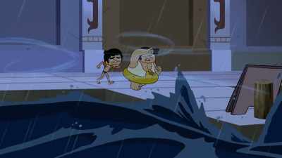 [ Thunder crashing ] - Victor and Valentino