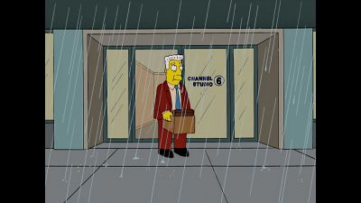 (thunder crashing) - The Simpsons