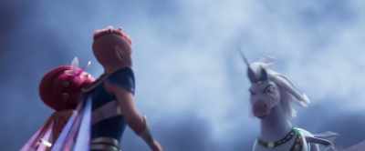 Thunder, how many more
thieves must I smite today? - Mia and Me: The Hero of Centopia