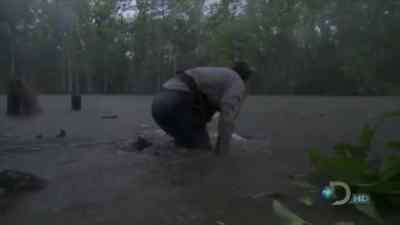 [ THUNDER RUMBLES IN DISTANCE ] - Man vs. Wild