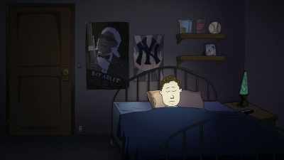 [thunder rumbles] - Ten Year Old Tom