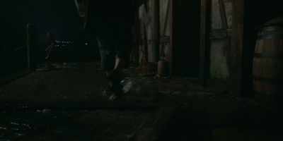 - (thunder rumbles)
- There, I see an old drunkard - Our Flag Means Death