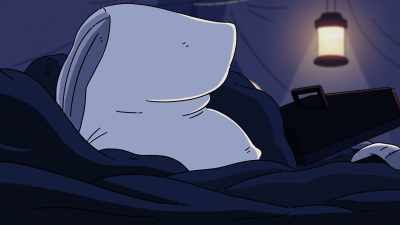 -[thunder rumbling]
-[rain pattering] - Hilda