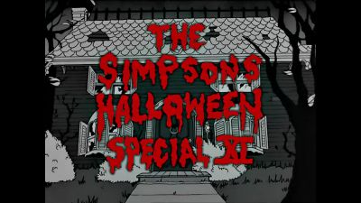 (thunder rumbling) - The Simpsons