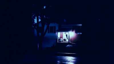 (thunder rumbling) - Scissors