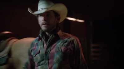 [thunder rumbling] - A Cowboy Christmas Romance