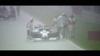 [thunder rumbling] - Brawn: The Impossible Formula 1 Story