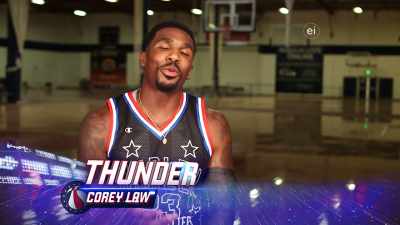 THUNDER: WHAT'S UP, I'M COREY
"THUNDER" LAW FOR THE - Harlem Globetrotters: Play It Forward