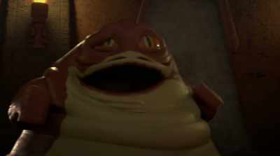 -(THUNDERCLAP)
-(BOTH YELP) - Lego Star Wars Terrifying Tales
