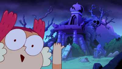 -[thunderclap]
-[spooky music playing] - ThunderCats Roar