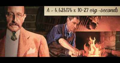 Thus, Planck showed
 that furnaces glow red, - The End of Quantum Reality