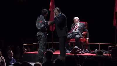 Thy heart is big. Get thee apart and weep - National Theatre Live: Julius Caesar