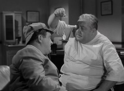 Tick tock - Bud Abbott and Lou Costello Meet the Invisible Man
