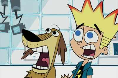- (TICKING)
- (BOTH SCREAM) - Johnny Test