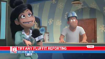 Tiffany Fluffit reporting live - The Bad Guys: A Very Bad Holiday
