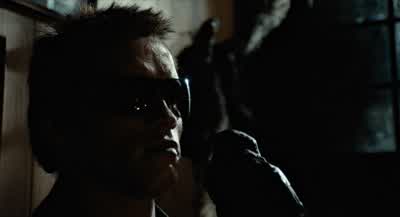 NORMAL VOICE Give me your address there - The Terminator