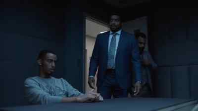 'Til my lawyer shows up,
I don't have nothing to say. - Coroner