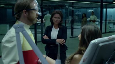 Tilt your head back, please, Clem. - Westworld