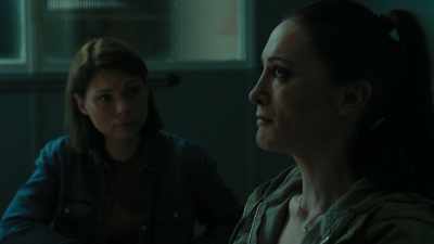 TIM: Do you know that we took
your husband's computer from your house? - In the Dark
